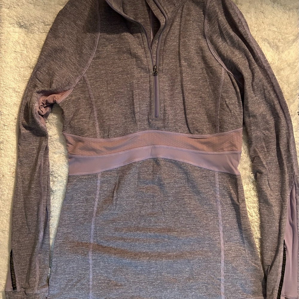 lululemon athletica Purple Long Sleeve Top